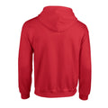 Red - Back - Gildan Mens Heavy Blend Full Zip Hoodie