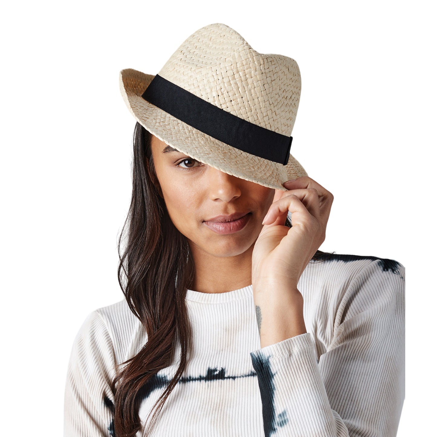 Natural - Side - Beechfield Festival Trilby
