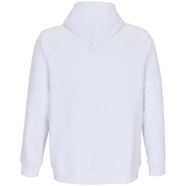White - Back - SOLS Unisex Adult Calipso Full Zip Hoodie
