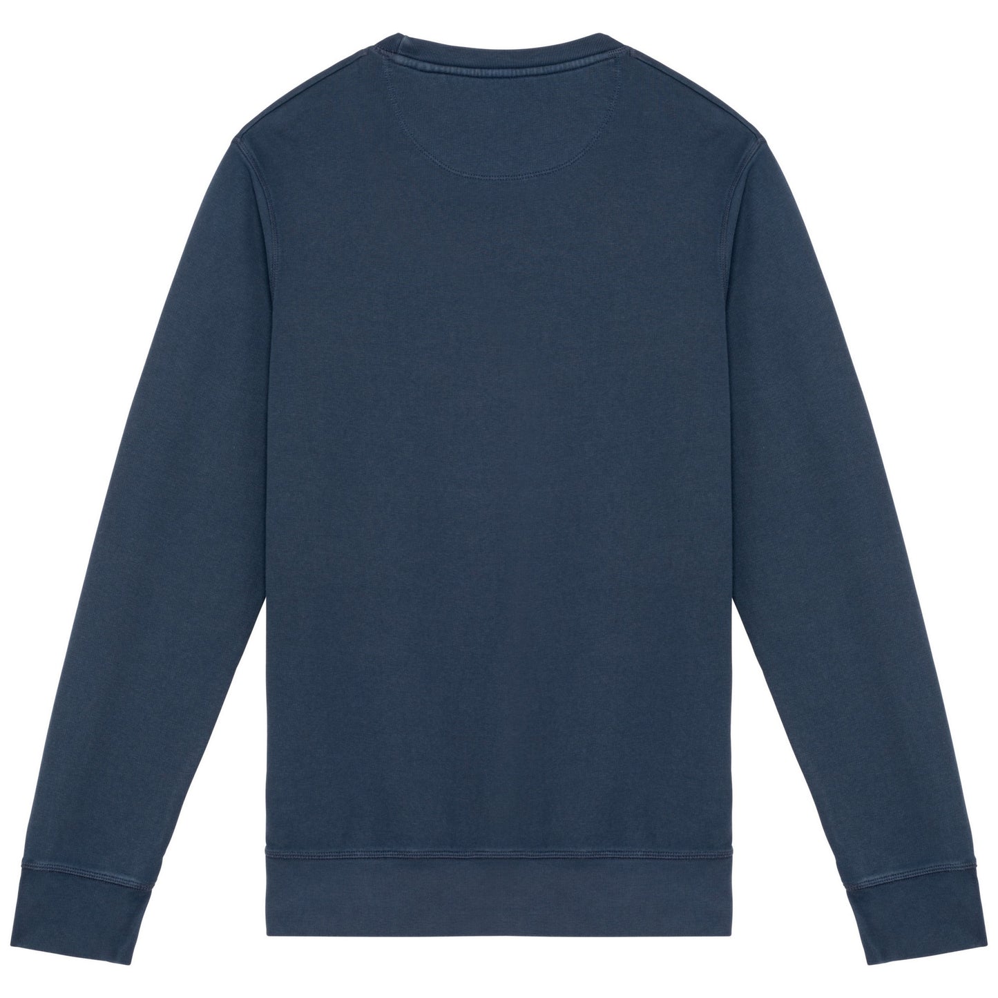 Washed Navy - Back - Native Spirit Unisex Adult French Terry Sweatshirt