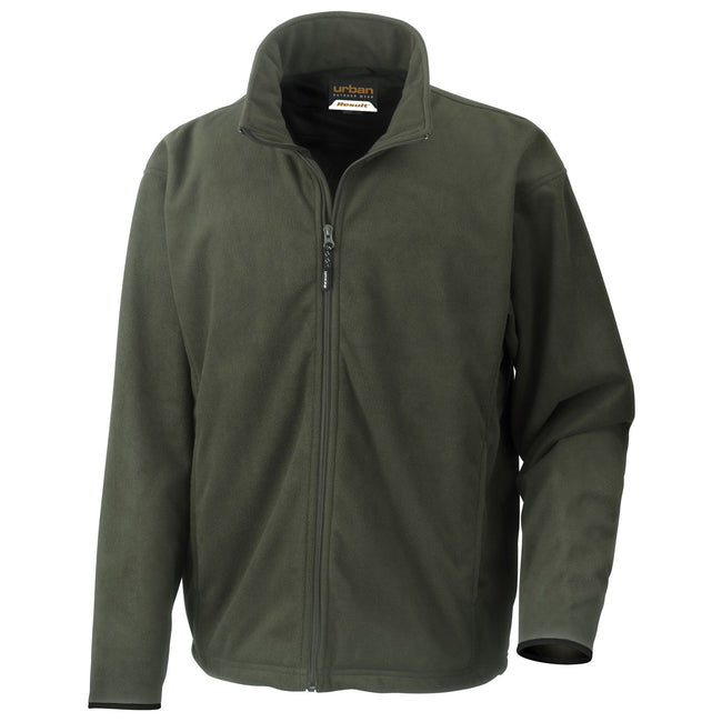 Moss - Front - Result Unisex Adult Urban Extreme Climate Stopper Fleece Jacket