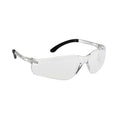 Clear - Front - Portwest Pan View Safety Glasses