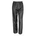 Black - Front - Result Core Childrens-Kids Waterproof Over Trousers