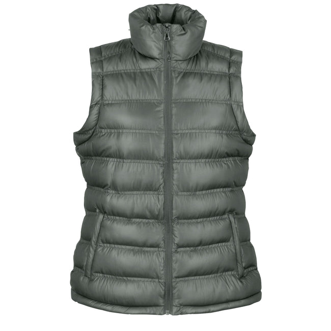 Frost Grey - Front - Result Urban Womens-Ladies Ice Bird Padded Gilet