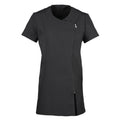 Black - Front - Premier Womens-Ladies Camellia Short-Sleeved Tunic