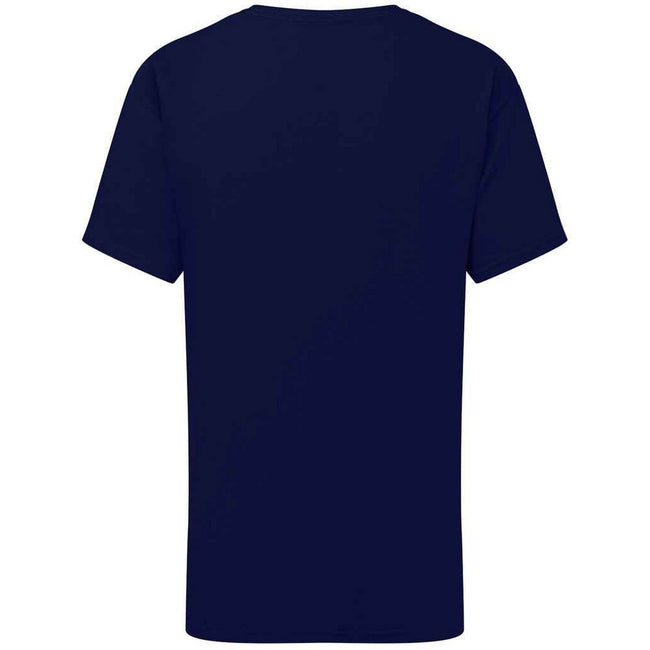 Deep Navy - Back - Fruit of the Loom Childrens-Kids Iconic 195 Premium T-Shirt