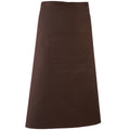 Brown - Front - Premier Colours Bar Apron