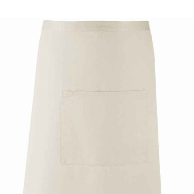 Natural - Back - Premier Colours Bar Apron