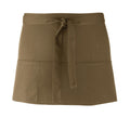 Sage - Front - Premier Colours 3 Pocket Short Apron