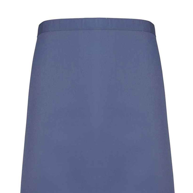 Marine Blue - Back - Premier Colours Mid Length Apron