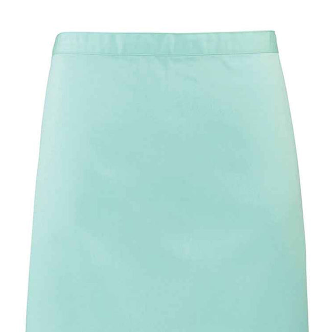 Aqua - Back - Premier Colours Mid Length Apron