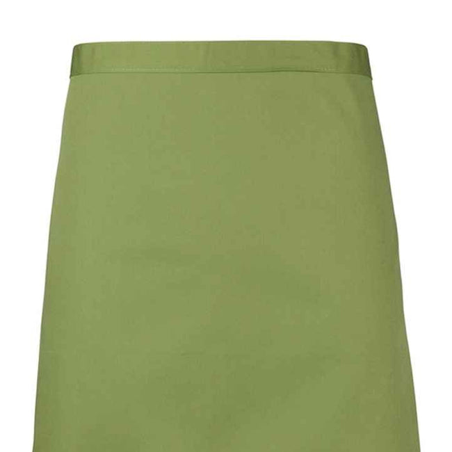 Oasis Green - Back - Premier Colours Mid Length Apron