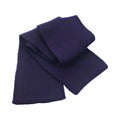 Navy - Front - Result Winter Essentials Classic Heavy Knit Scarf