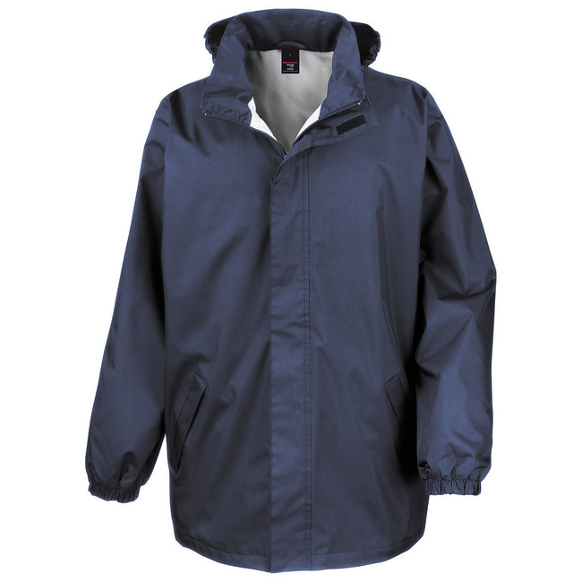 Navy - Front - Result Core Mens Midweight Waterproof Jacket