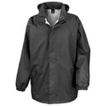 Black - Front - Result Core Mens Midweight Waterproof Jacket
