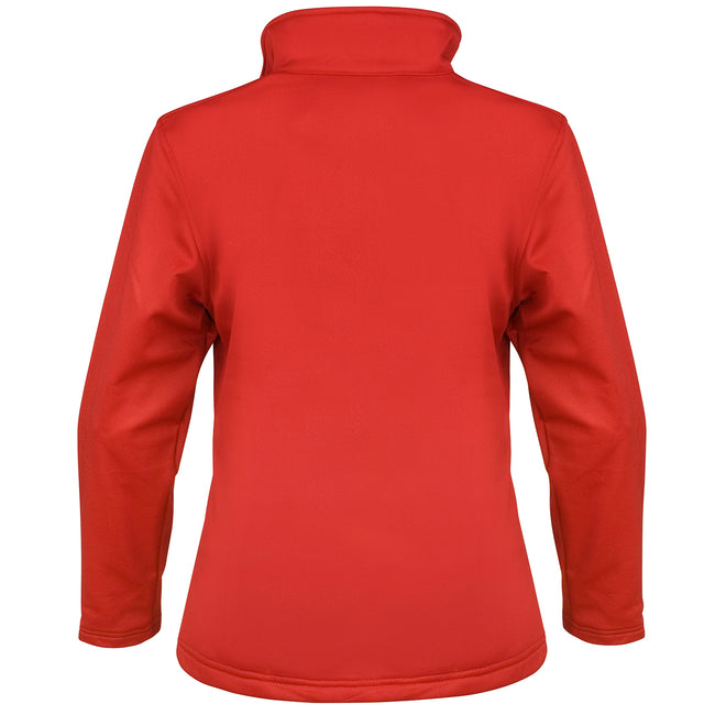 Red - Back - Result Core Womens-Ladies Soft Shell Jacket