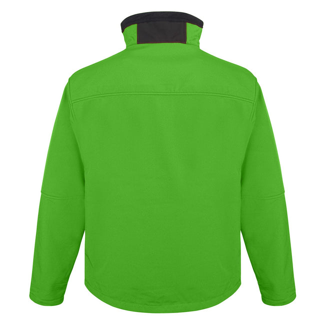 Vivid Green - Back - Result Mens Activity Soft Shell Jacket