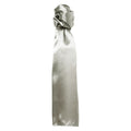 Silver - Front - Premier Colours Plain Scarf