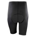 Black - Back - Spiro Mens Bikewear Padded Shorts