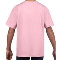 Light Pink - Back - Gildan Childrens-Kids Softstyle T-Shirt