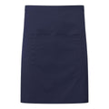 Navy - Front - Premier Pocket Short Apron