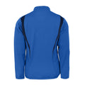 Royal Blue-Navy-White - Back - Spiro Unisex Adult Trial Zip Neck Training Top