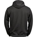 Grey - Back - Tee Jays Childrens-Kids Power Heather Hoodie