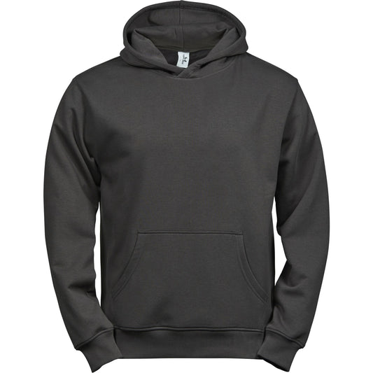 Grey - Front - Tee Jays Childrens-Kids Power Heather Hoodie