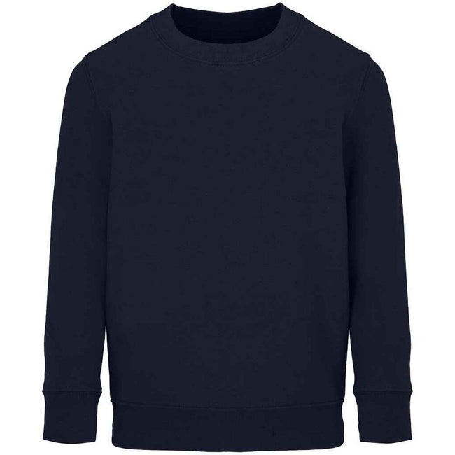 French Navy - Front - SOLS Childrens-Kids Columbia Sweatshirt