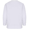 White - Back - SOLS Childrens-Kids Columbia Sweatshirt