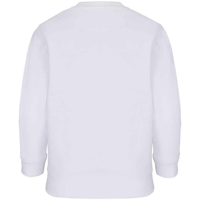 White - Back - SOLS Childrens-Kids Columbia Sweatshirt