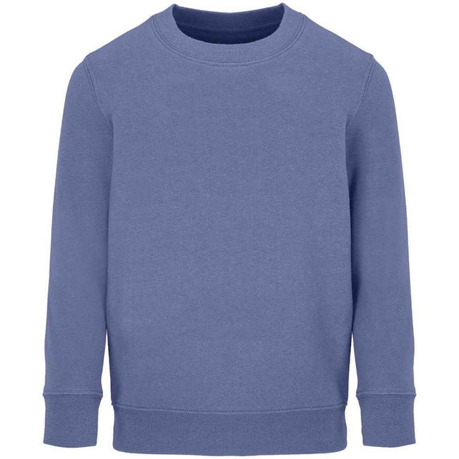 Blue - Front - SOLS Childrens-Kids Columbia Sweatshirt