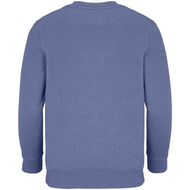 Blue - Back - SOLS Childrens-Kids Columbia Sweatshirt