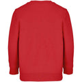 Bright Red - Back - SOLS Childrens-Kids Columbia Sweatshirt