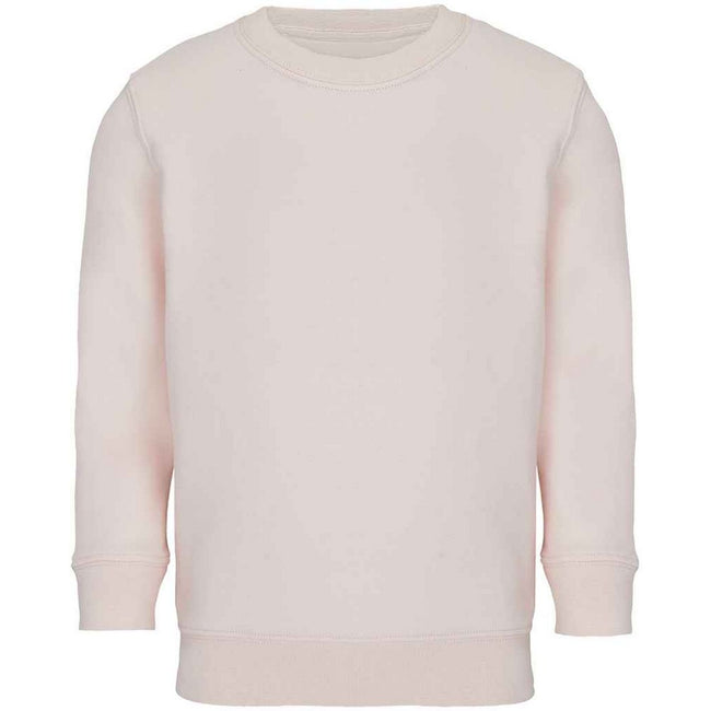 Creamy Pink - Front - SOLS Childrens-Kids Columbia Sweatshirt