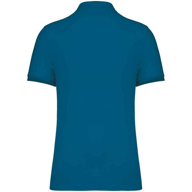 Blue Sapphire - Back - Native Spirit Mens Pique Polo Shirt