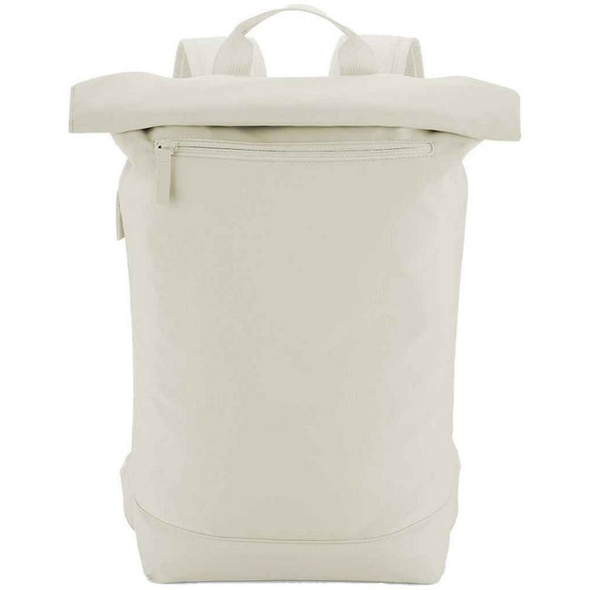 Beige - Front - Bagbase Simplicity Roll Top Backpack