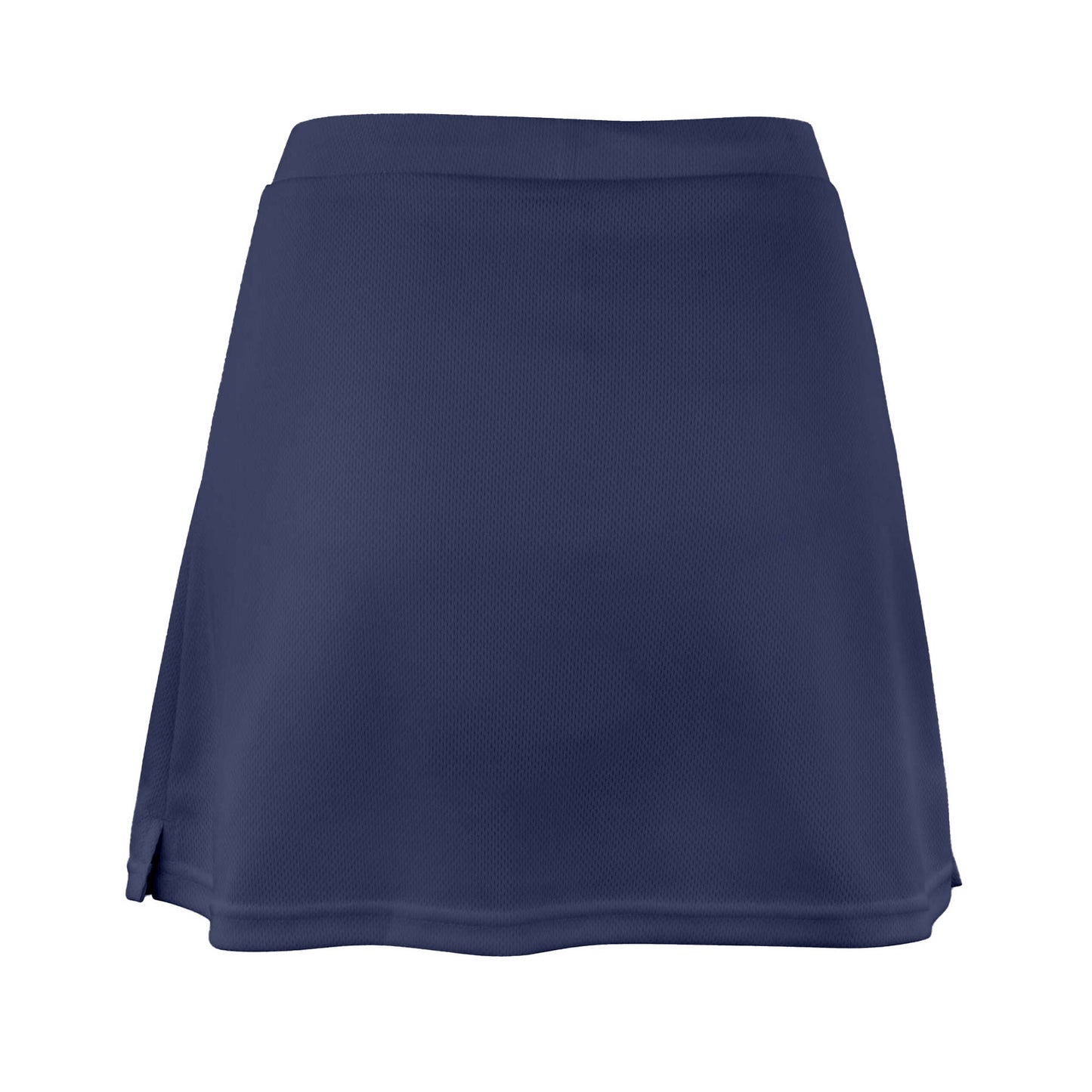Navy - Back - Spiro Womens-Ladies Plain Skort