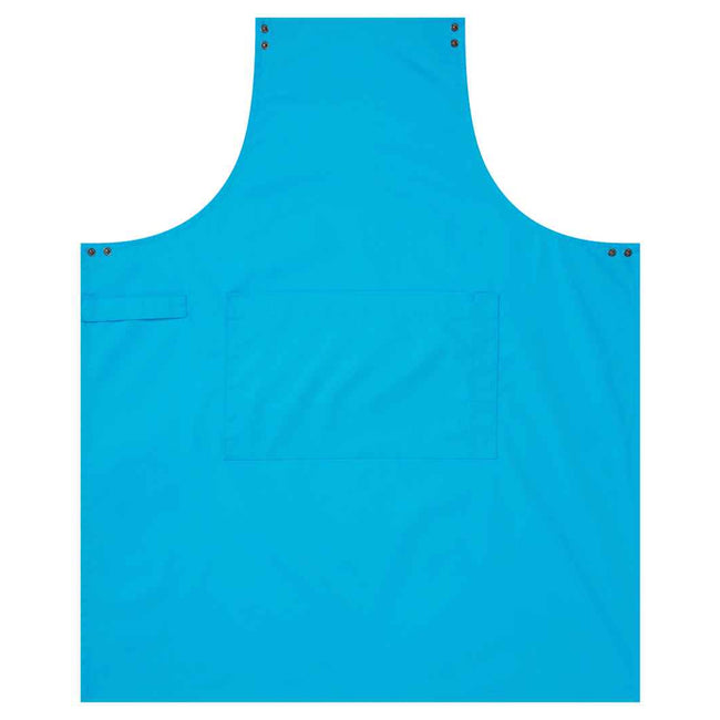 Turquoise Blue - Back - Premier Swap & Pop Customizable Apron Body