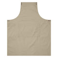 Khaki - Back - Premier Swap & Pop Customizable Apron Body