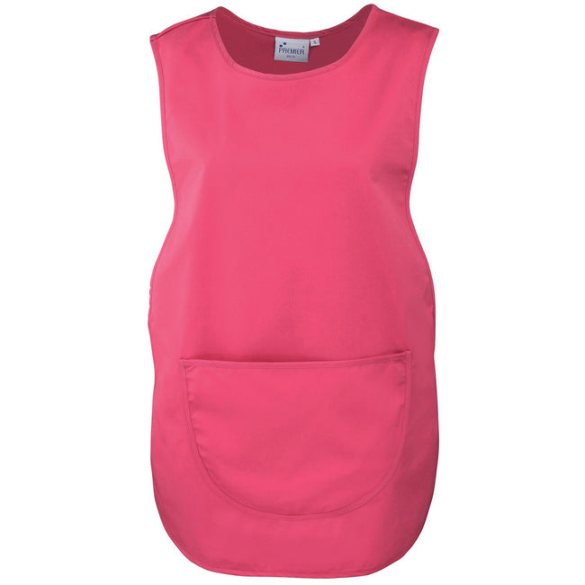 Fuchsia - Front - Premier Plain Pocket Tabard