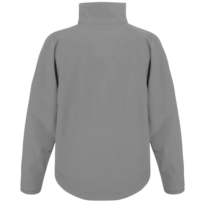 Silver - Back - Result Mens Soft Shell Jacket