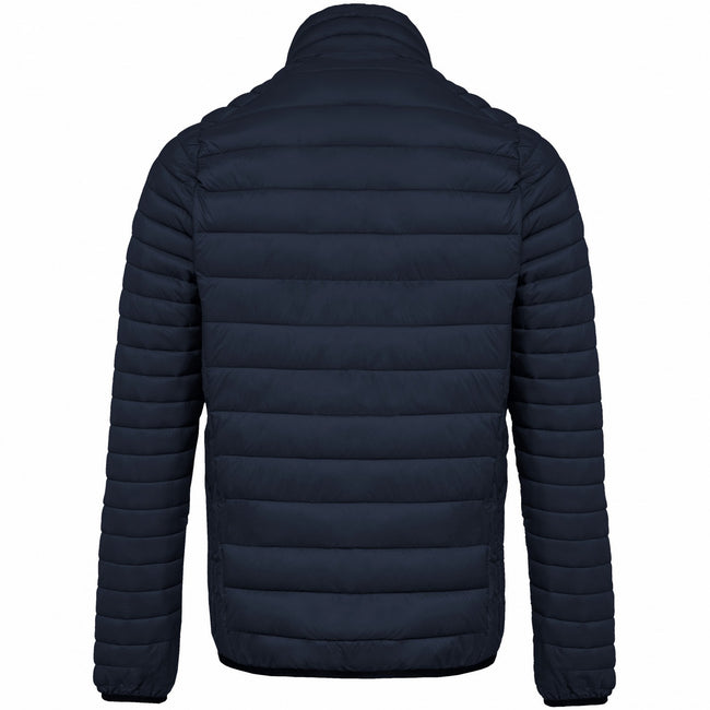 Navy - Back - Kariban Mens Lightweight Padded Jacket