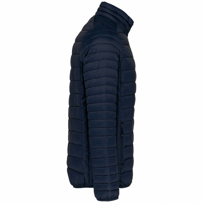 Navy - Side - Kariban Mens Lightweight Padded Jacket