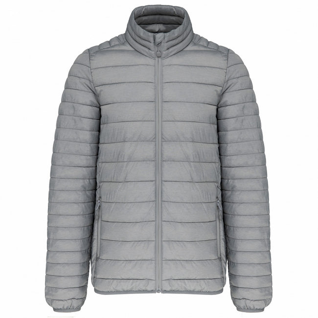 Silver Marl - Front - Kariban Mens Lightweight Padded Jacket