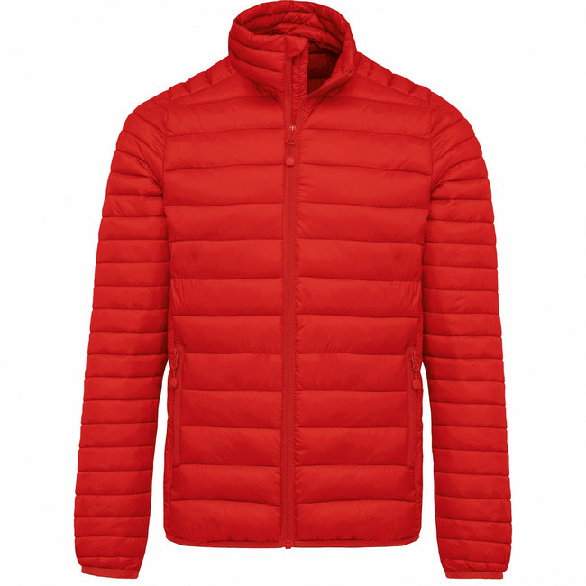 Red - Front - Kariban Mens Lightweight Padded Jacket