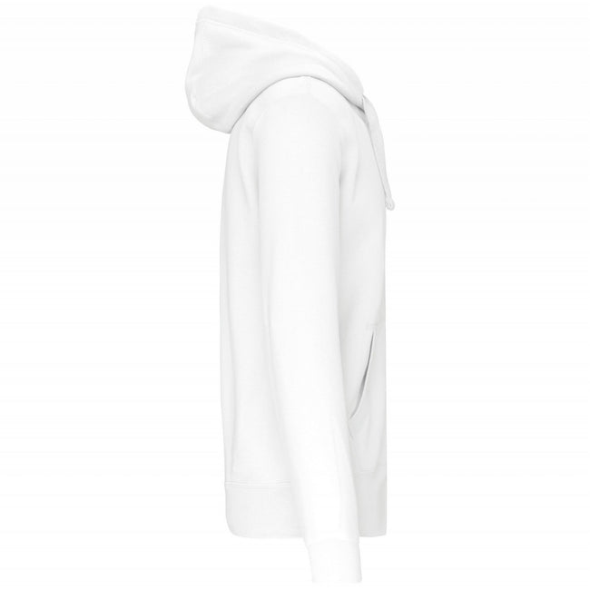 White - Side - Kariban Unisex Adult Full Zip Hoodie