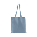 Dusty Blue - Front - Westford Mill Bag For Life Tote Bag