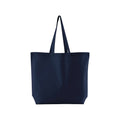 French Navy - Front - Westford Mill Bag For Life Maxi Organic Cotton Tote Bag