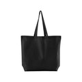 Black - Front - Westford Mill Bag For Life Maxi Organic Cotton Tote Bag